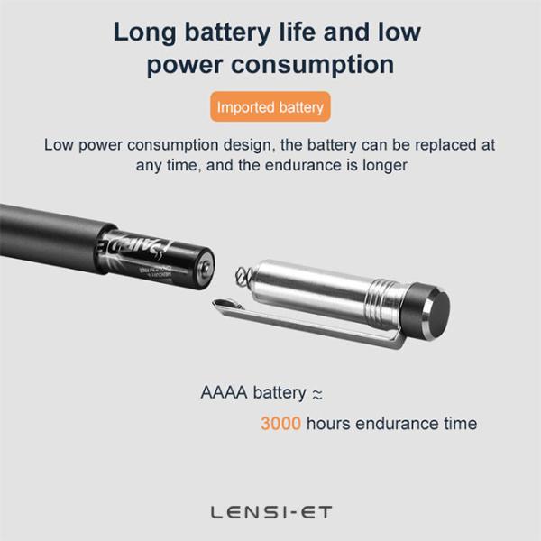 Стилус для планшета с активной поверхностью Карандаш из алюминиевого сплава Металлический стилус Отклонение ладони