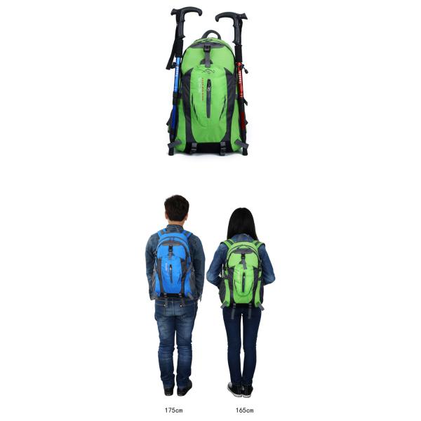 2016 new large-capacity outdoor mountaineering backpack hiking bag computer bag men and women riding package