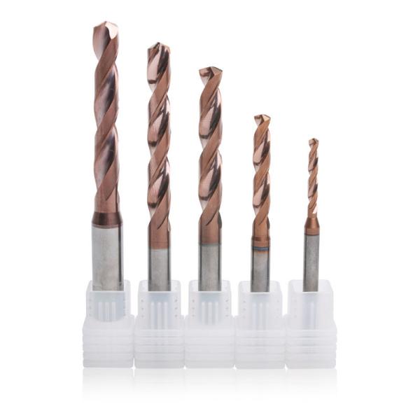 5XD Round Shank solid carbide drills factory direct sale step drill for steel and iron