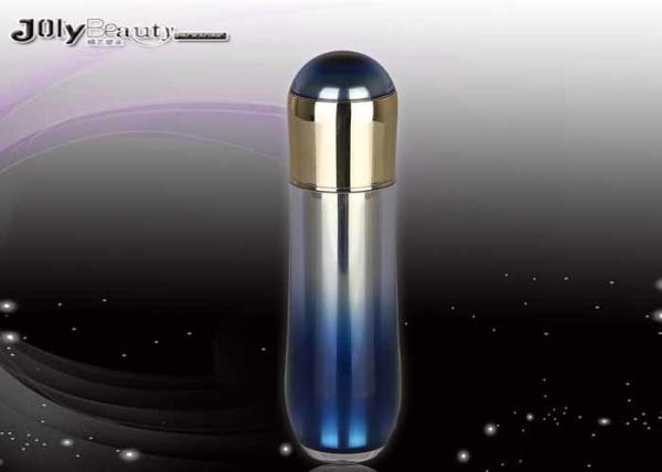 Irregular Cylindrical 50ml Airless Pump Bottles Jet Molding No Pollution