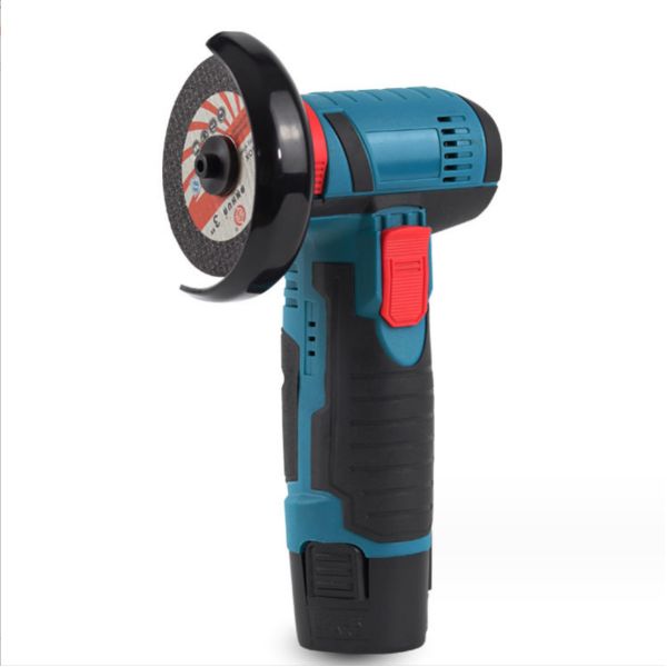 Professional High Quality 12V Lithium Battery Angle Grinder-Portable Power Tool with Variable Speed for Cutting & Polishing