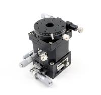 Manuel combiné 	Matériel en aluminium 60×60MM d'acier inoxydable d'étape linéaire de XYZ
