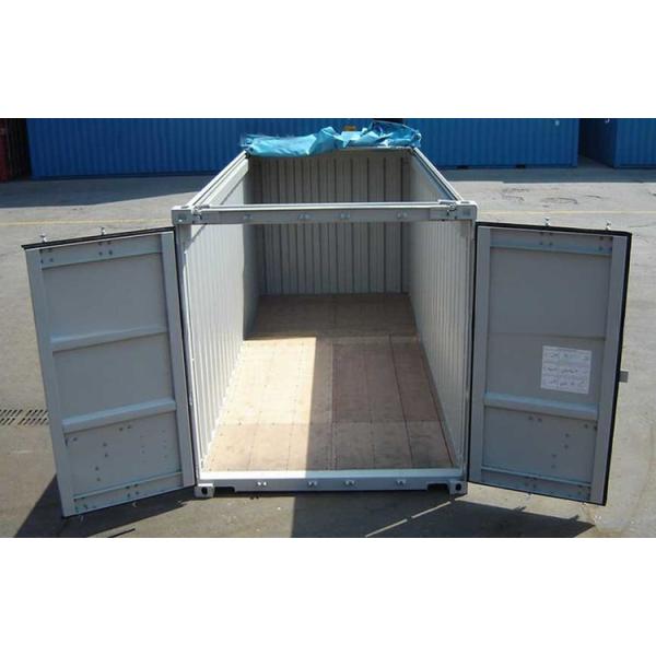 40ft Open Top Shipping Containers with Soft Type PVC Tarpaulin Roof Cover in Excellent Condition