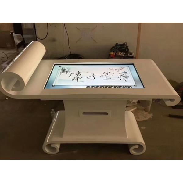 43 Inch LCD HD Interactive Digital Touch Table Touch Screen Kiosk Floor Stand Touch Screen Display Kiosk