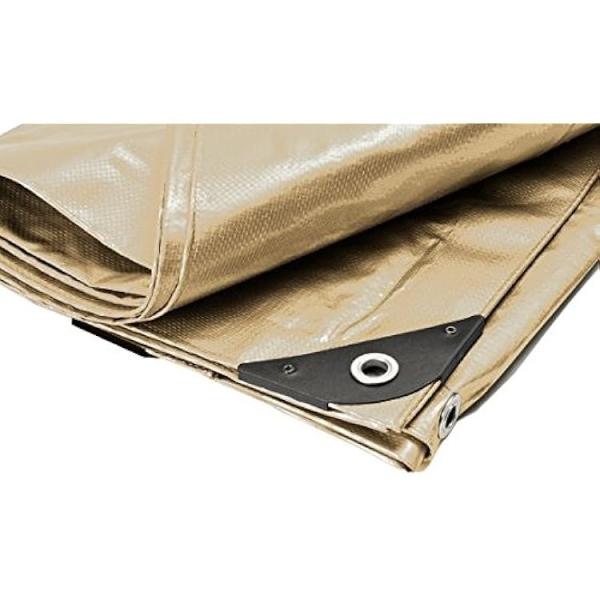 Polyethylene Heavy Duty Tarpaulin Uv Resistant With Reinforced Corners