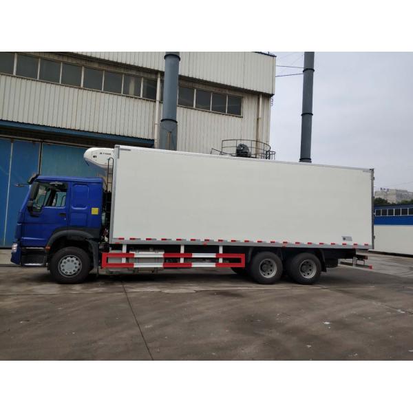 HOWO 6x4 336HP engine Refrigerator truck for sale