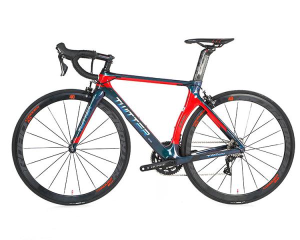 Waterproof Carbon Fiber Road Bike Wheel 700c Rim Holographic Colors Frame