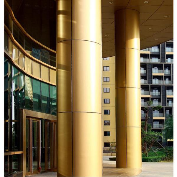 Устойчивый к погодным условиям алюминиевый облицовочный лист 25 лет Продолжительность жизни 2.0J Устойчивость к ударам