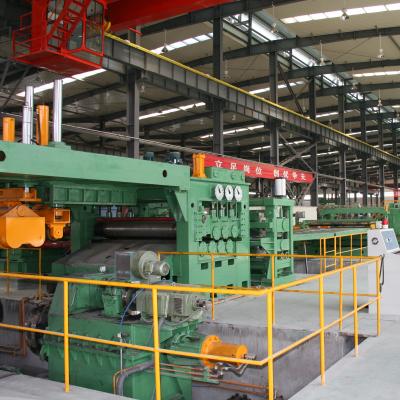 3 mm-12 mm-2000 mm Linha de corte transversal de cisalhamento móvel para decapagem de bobinas de aço laminadas a quente