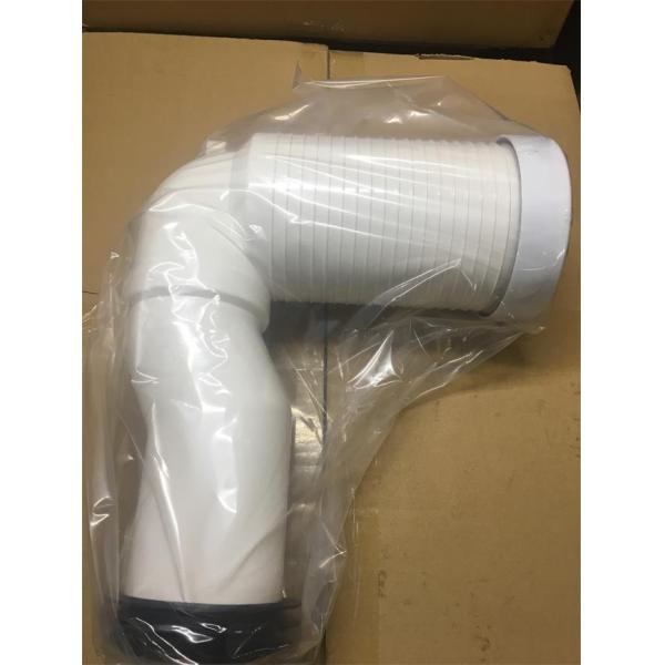 3mm Thickness Toilet Pan Connector PVC Water Fitting Corrosion Resistance