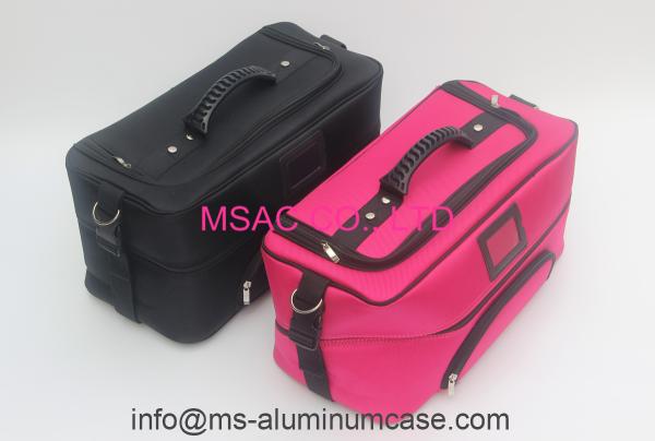 Sacos cosméticos do curso profissional, organizador cosmético Bag da tela portátil