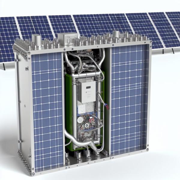 ハイブリッド・グリッド接続 太陽光パネルの電力源の導入のための再生可能エネルギー貯蔵電池