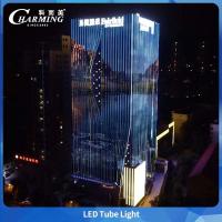 PC Cover SMD5050 IP65 Led Tube Light For Outdoor Huge Building Advertising