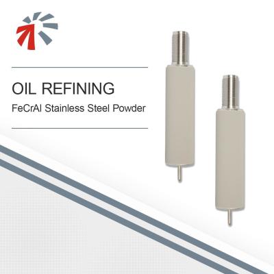 Easy Processing Fecral Stainless Steel Powder Filter for Oil Refining Good Weldability