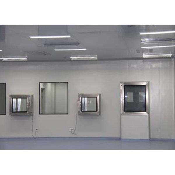 Keys Included Stainless Steel Cleanroom Pass Box With White/Grey Color