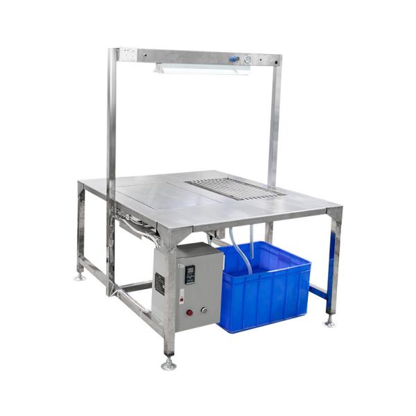Máquina de cozimento de borracha de aço inoxidável distribuição manual mesa de cozimento de silicone molde