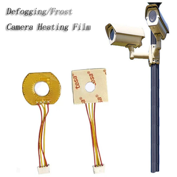 Электрический фильм топления 12V, изготовленные на заказ подогреватели Polyimide для автомобильного топления зеркала