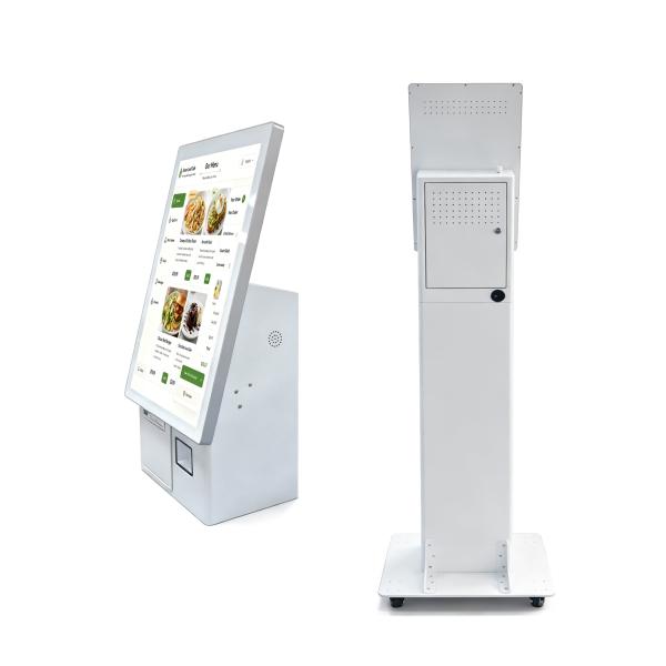21.5 Inch Screen Size Custom Kiosk Design Self Ordering Kiosk Supporting Android Windows or LINUX OS