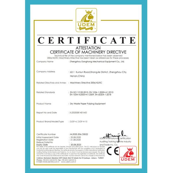 Waste Plastic Recycling Wood Chipper Shredder OCC Newspaper Cardboard Production Line