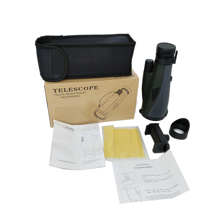сигнала увеличения 10-20x60mm телескоп высокого Monocular для мобильной камеры
