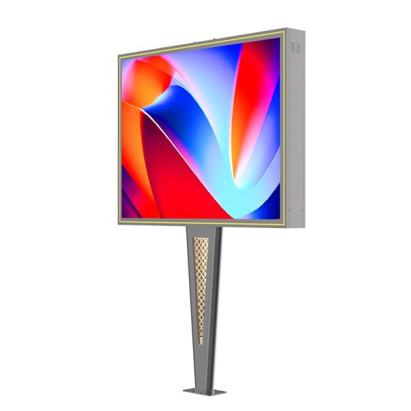 Customized IP65 waterproof steel p6 8000nits digital outdoor led screen led billboard display