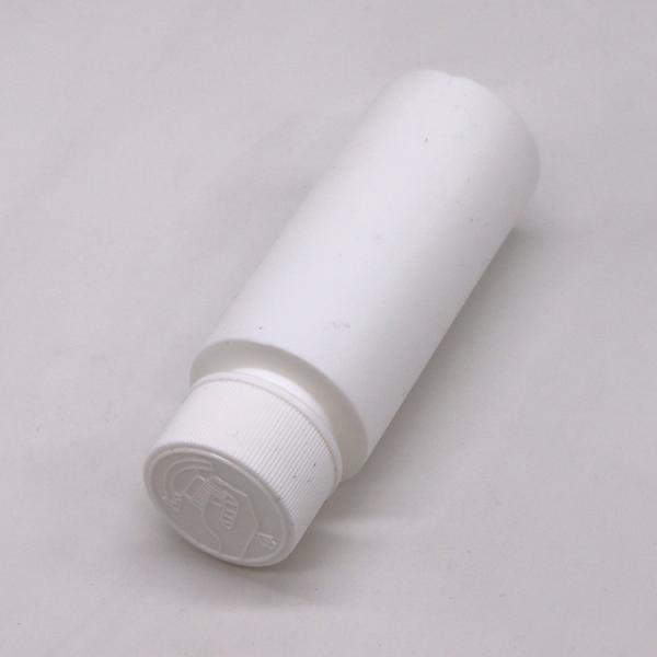 Botão de líquido medicinal biodegradável de plástico tipo HDPE 2OZ/60 ML com tampa à prova de crianças