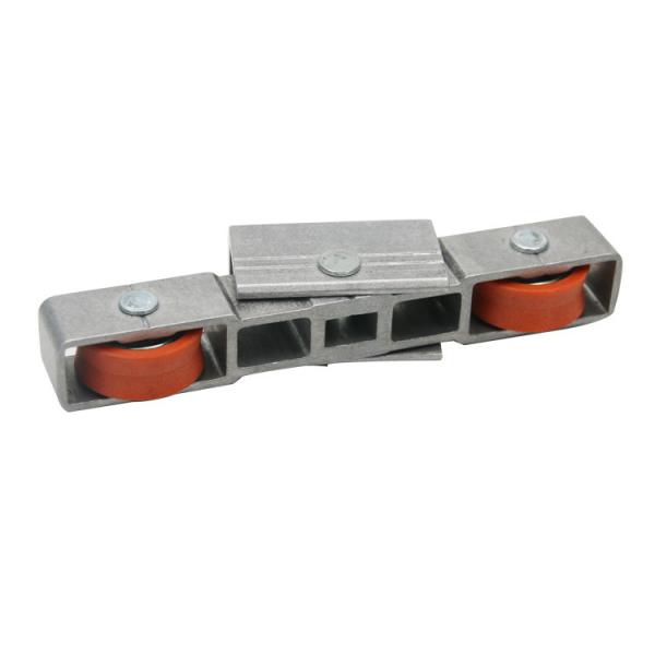 Egypt Hot sales Adjustable Double V Groove Nylon Pulley Wheel Aluminium Sliding Door Rollers