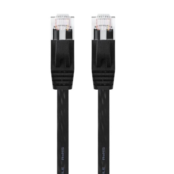 Cat6 обнаженный медный плоский кабель ethernet, кабель Lan 50Ft UTP для локальных сетей