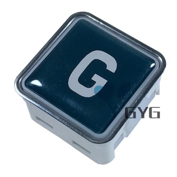 SQUARE STAINLESS STEEL ELEVATOR PUSH BUTTON DC12Volt/24V  ELEVATOR HELP BUTTON