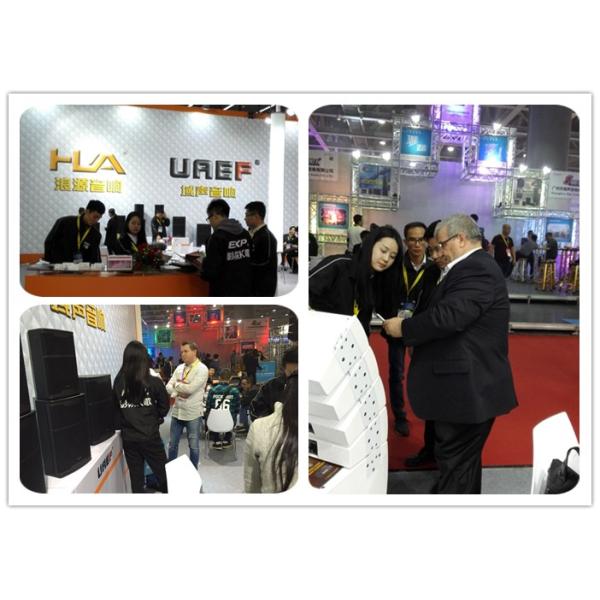 Dual 6 inch 300W Passive Disco Sound Equipment Line array Speaker for Indoor Events