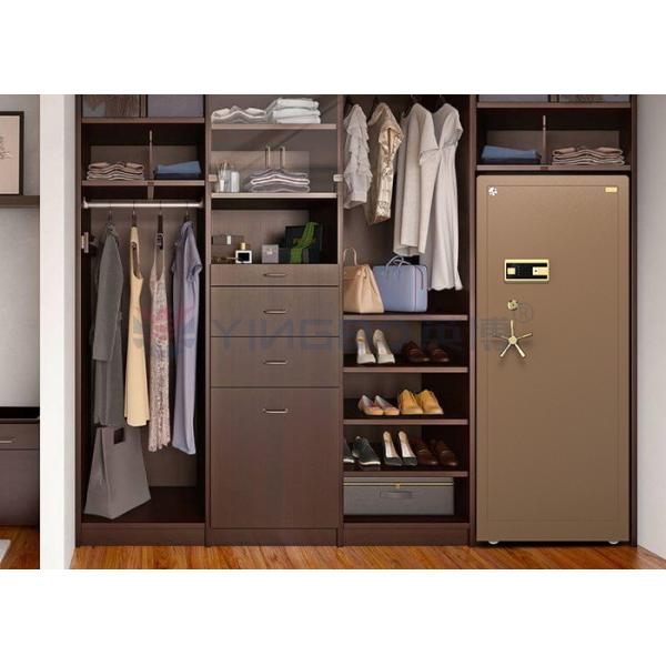 Solid Steel Jewelry Watch Winder Safe Box Biometric Fingerprint Lock