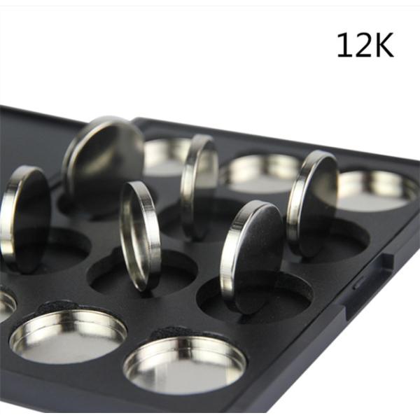 Empty Lipstick Palette Case , Empty Eyeshadow Box With Brushes / Mirror