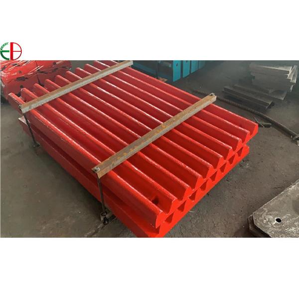 HRC50 Mn18Cr2 исправило плита дробилки челюсти неподвижного качания каменная