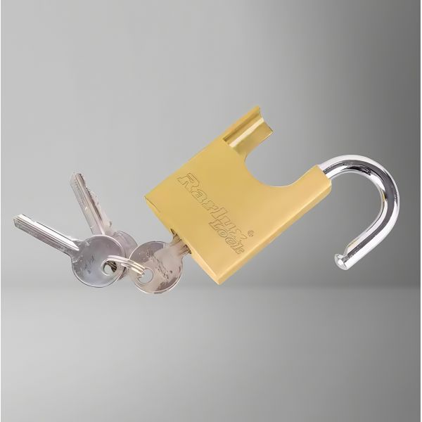 Rarlux Chrome Plated Solid Padlock Shackle Protected Anti-cut Brass Padlock
