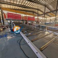 Automatique de fonctionnement de la machine de carton plastique en PVC SJSZ80/156 pour le processus de production
