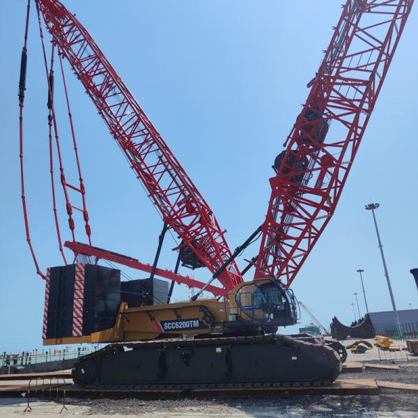Construction Used 500T Crawler Crane 84m Boom Crawler Crane SANY