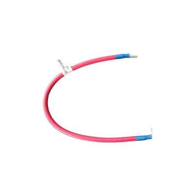 Isolação da linha elétrica UL10269 da C.C., cablagens automotivos 450mm da carga vermelha de AWG6 KS16-13/KS16-13/90°