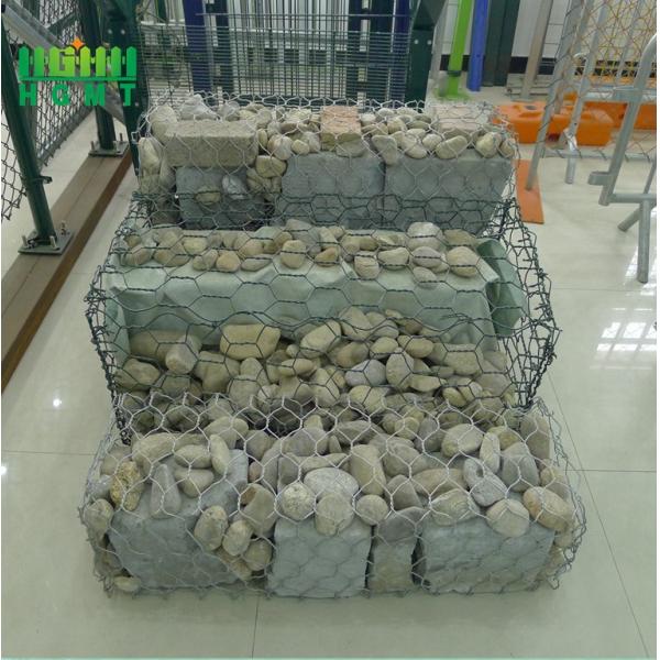 Жара утюга - обработал гальванизированную коробку Gabion/шестиугольную ячеистую сеть Gabion