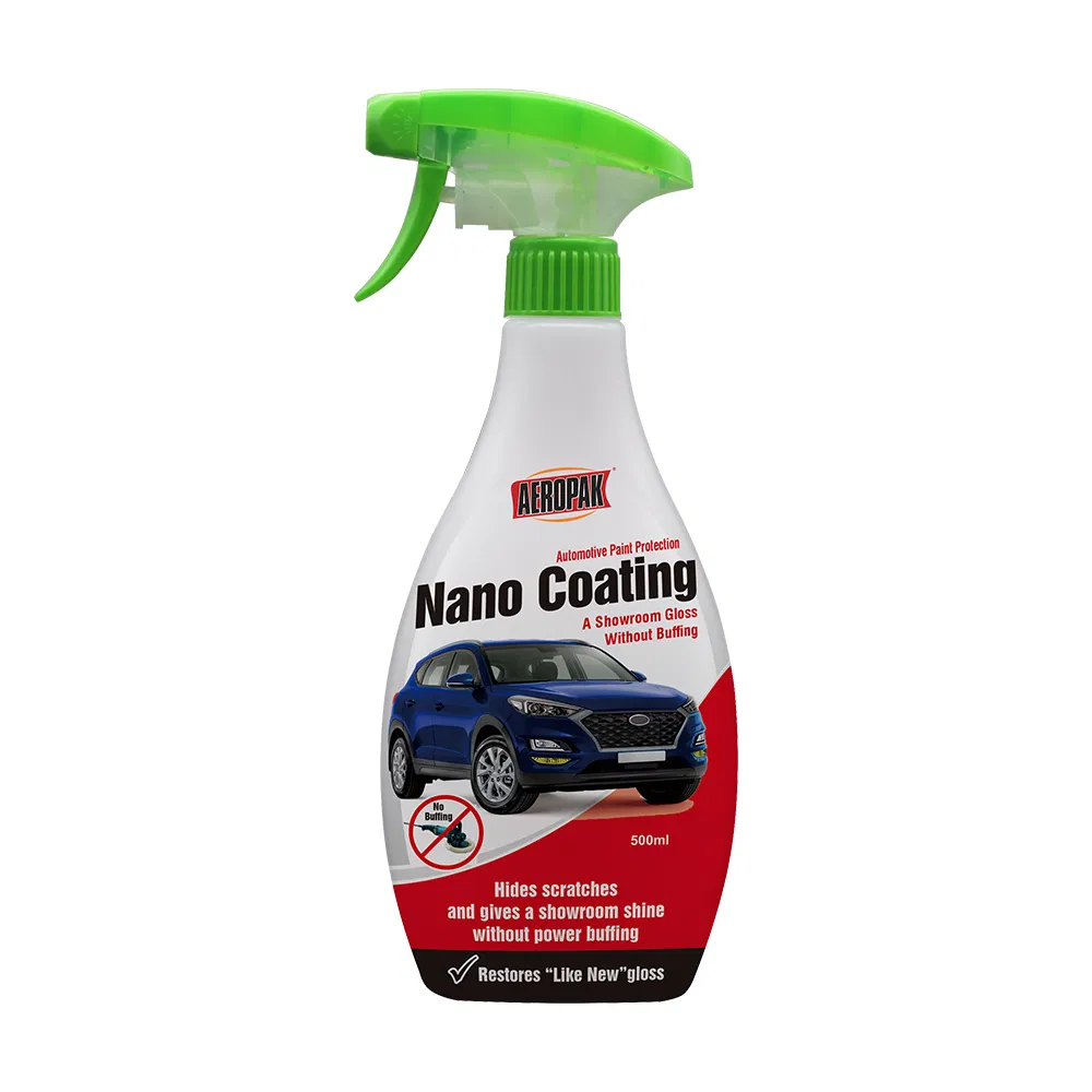 Aeropak 500ml Bottle Polishing Painting-Easy Spray Nano Car Coating Hydrophobic Spray Suitable for All Car Surfaces