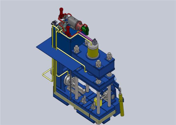Bridge Construction Elbow Cold Forming Machine 25MPa Work Pressure HYLW
