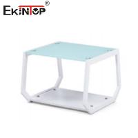 OEM Contemporâneo Glamour vidro e Chrome mesa de café para sofisticação elegante
