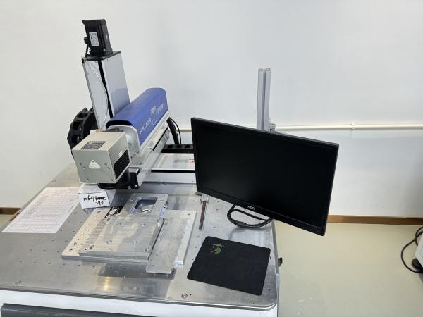 Customized Lithium Ion Batteries Sensor Seal Welding Uv Fiber Laser Engraver For Metal