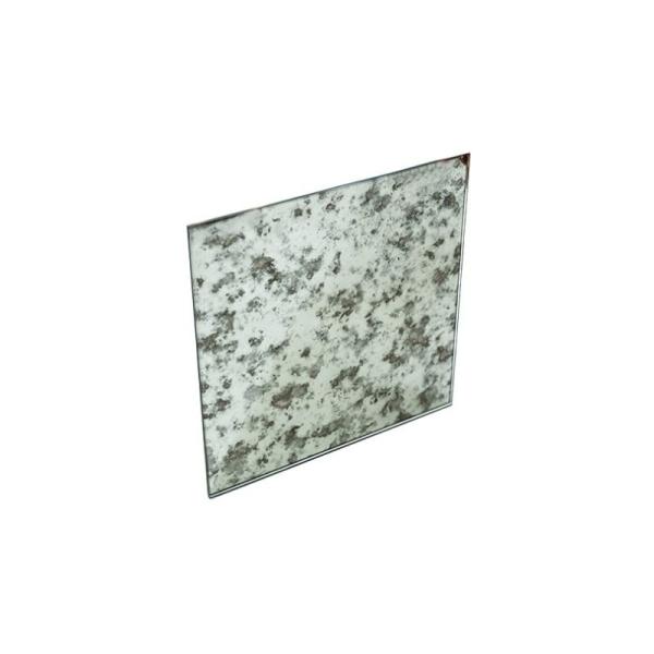 Chinese Luxury Antique Mirror Glass Mosaic Tile Sheet in Silver Grey for Wall Decor