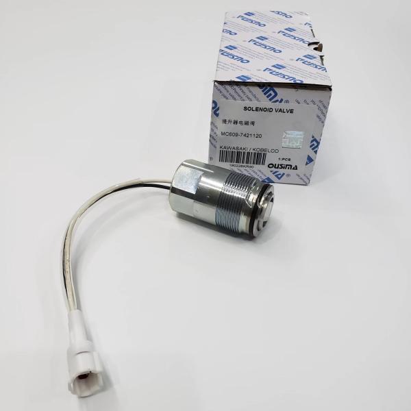 OUSIMA Diesel Fuel Solenoid Valve MC609-7421120 For Kobelco excavator