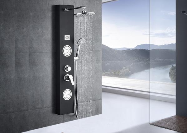 Easy Connect Stainless Steel Shower Panel Wall Mounted ROVATE OEM / ODM