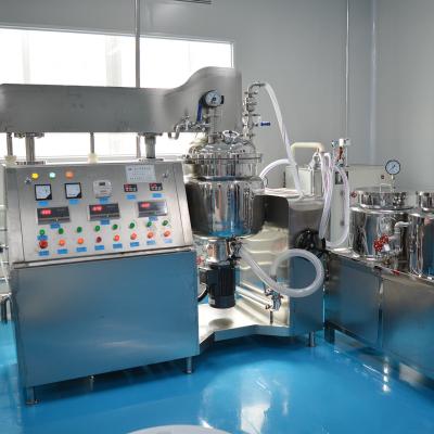 Creme de cara do alvejante da pele da certificação do CE que faz os cosméticos da máquina que misturam a máquina do homogenizador