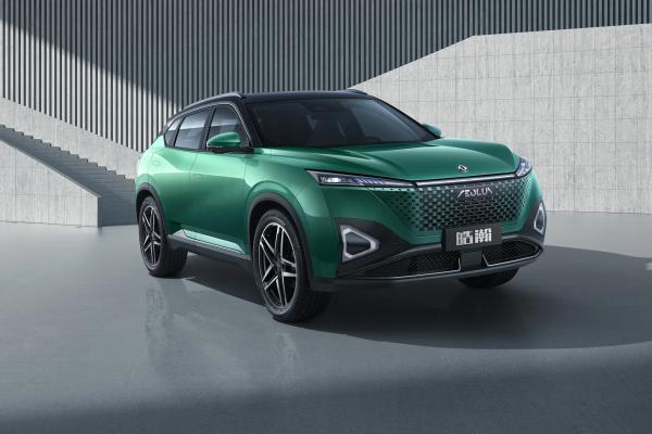 Dongfeng AEOLUS Haohan Gas Car 5-door 5-seater LED Electric Metal Leather Turbo SUV with ACC and Automatic Transmission