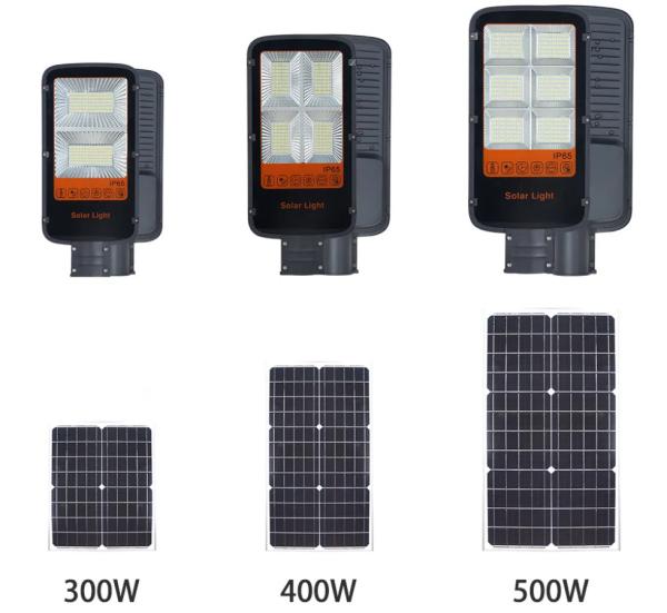 Solar Power Road Light All in Two Led 300 400@ Watt Source Farola Solar Street Light