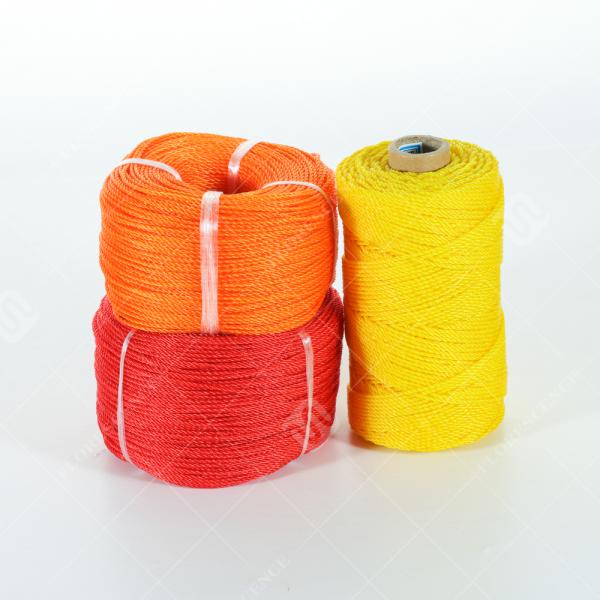 3 Strand PE Rope with Hinge Design in High-Visibility Colors for Weather-Resistant Packing
