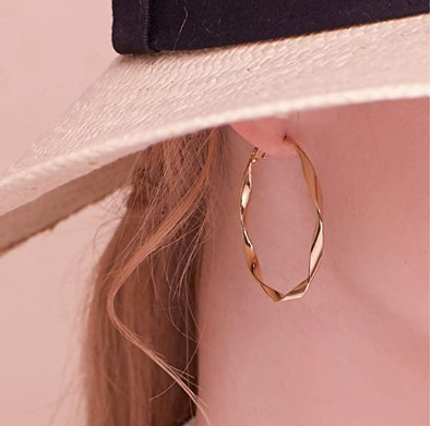 серьги ювелирных изделий золота 18k стерлинговые серебряные